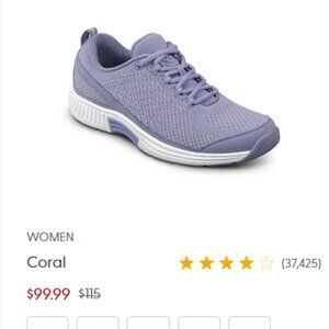 Orthofeet Coral Shoes - lavender 9.5M
